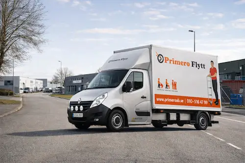 Primero Flytt utför bortforsling i Eslöv